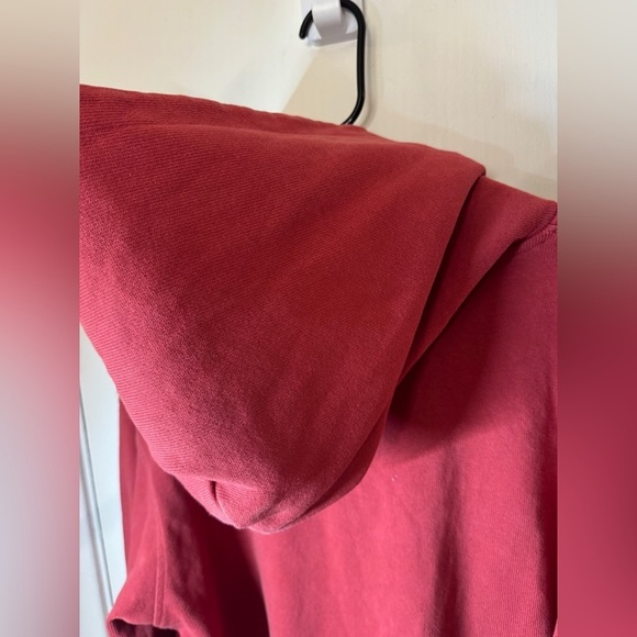 Diet Starts Monday Cotton French Terry Graphic Spellout Red Hoodie Size XL - Picture 8 of 13